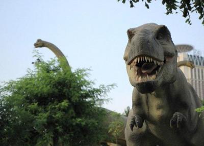 حضور دایناسورها در پارک ژوراسیک تهران